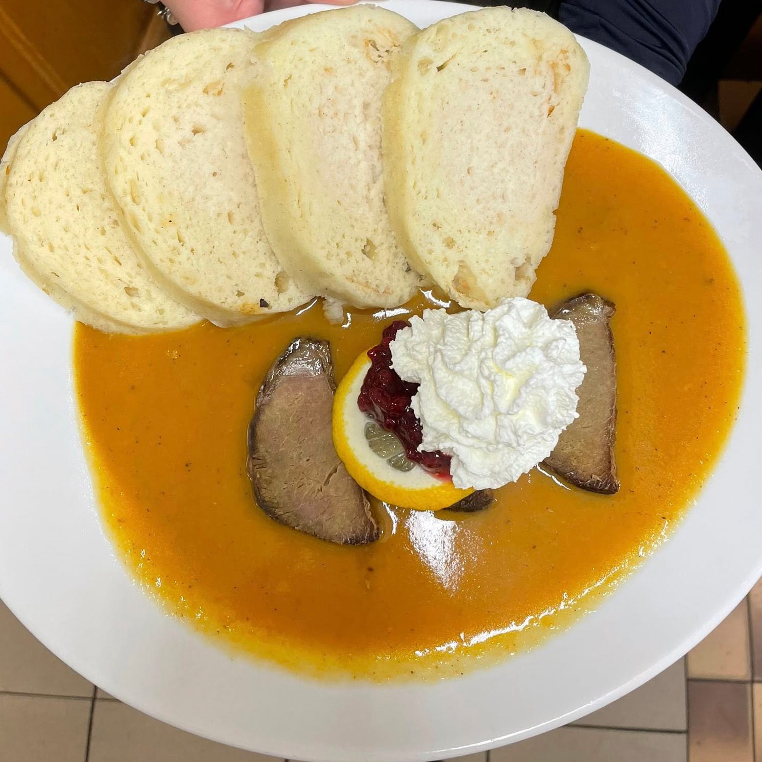 Restaurace a ukázky jídel U Zvonku Kořenov