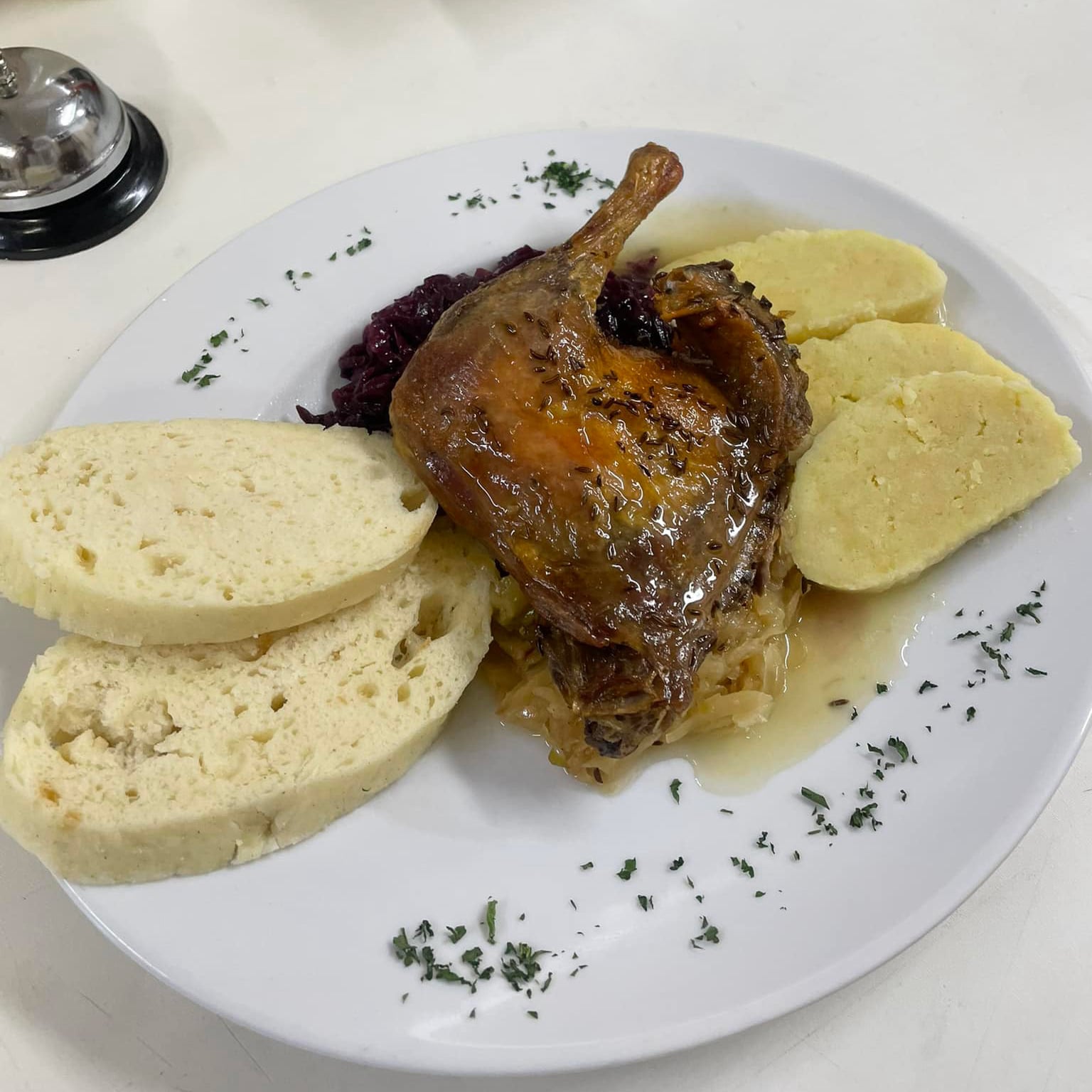 Restaurace a ukázky jídel U Zvonku Kořenov